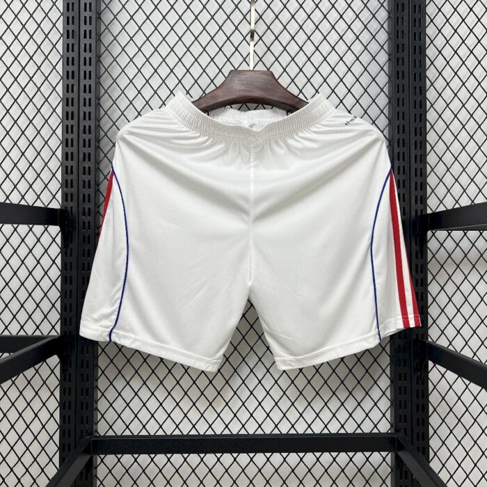 Mens Olympique Lyonnais 2025/26 Home Shorts 7