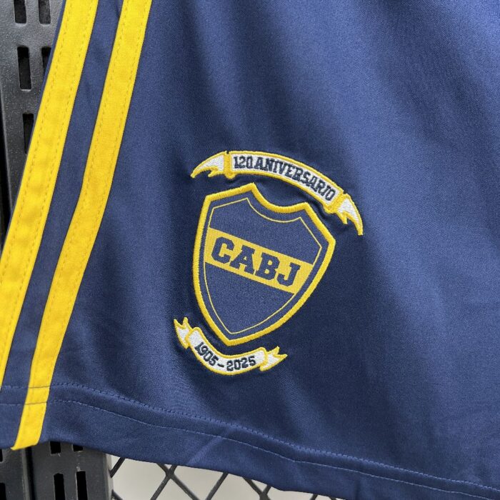 Mens Boca Juniors 2025/26 Home Shorts 5