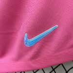 Mens Barcelona 2025/26 Pink Shorts 3