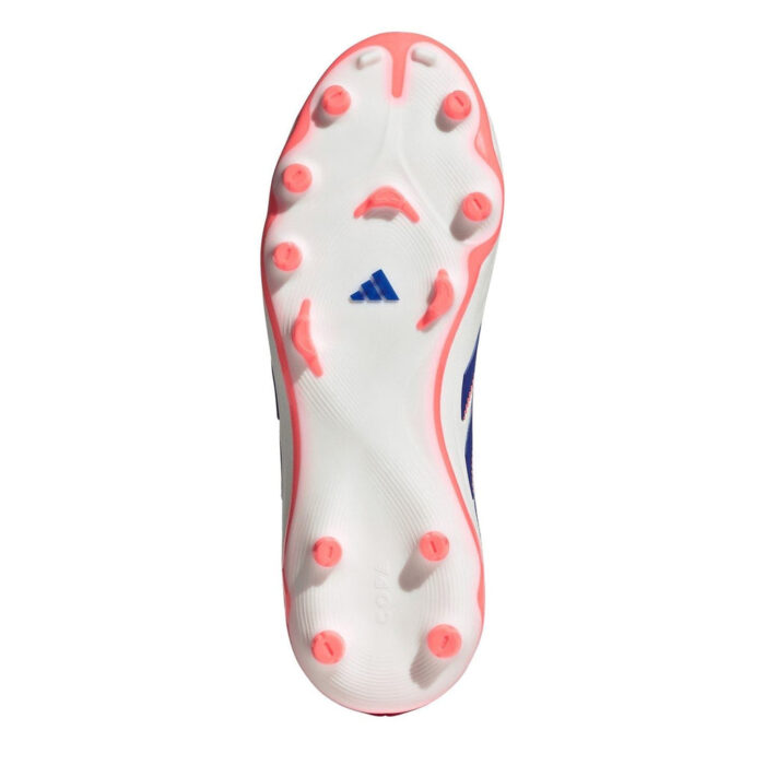 adidas Copa Pure 3 Junior Firm Ground Football Boots – Wht/Blue/Coral – view 6