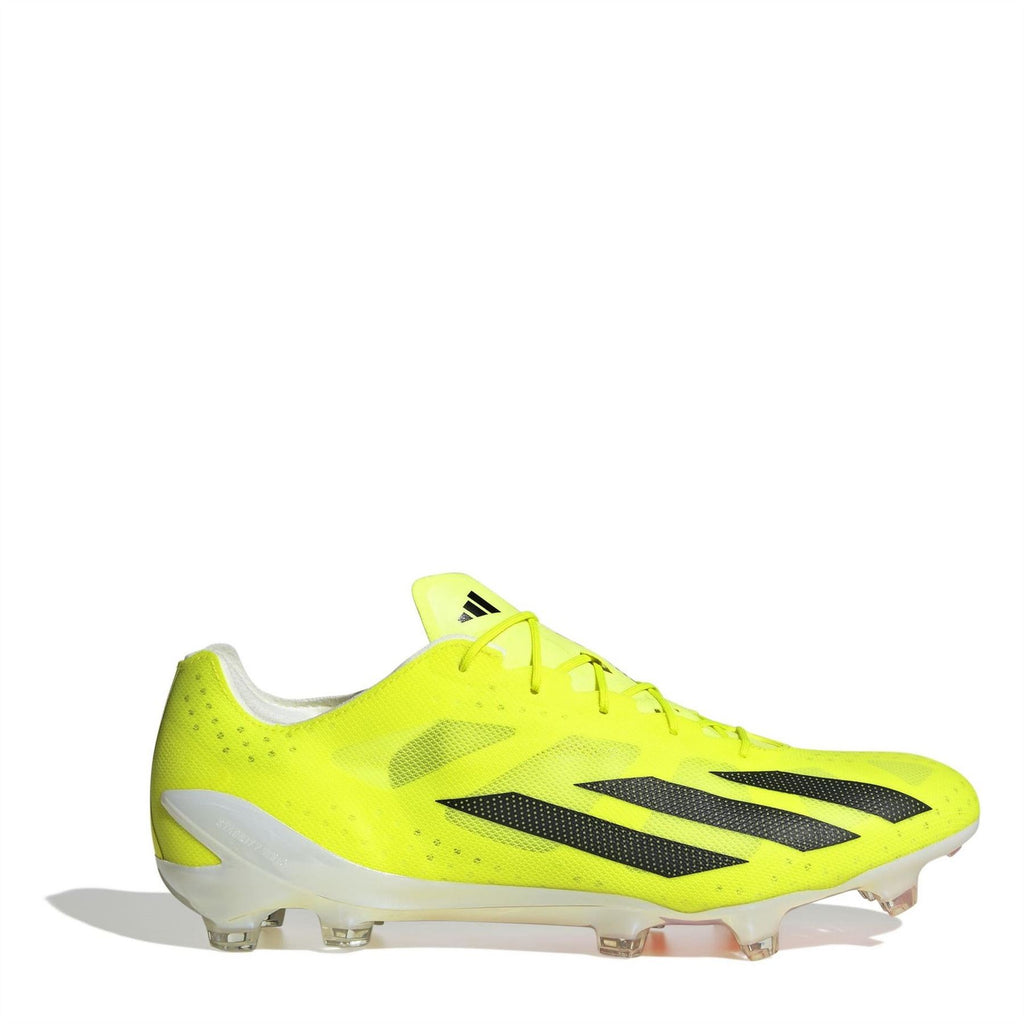 adidas X Crazyfast+ Firm Ground Football Boots – Yellow/Blk/Wht