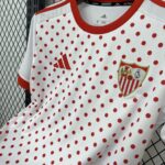 Mens Sevilla FC 2025/26 Pre-Match Jersey 2