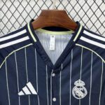 Mens Real Madrid 2025/26 Baseball Jersey 6