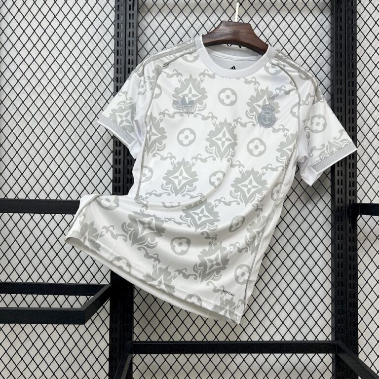 Mens Real Madrid 2025/26 Louis Vuitton Joint Edition Jersey