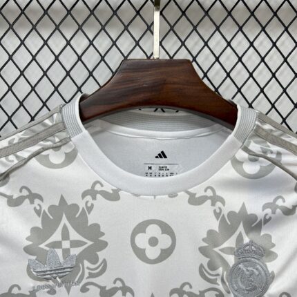 Mens Real Madrid 2025/26 Louis Vuitton Joint Edition Jersey 1