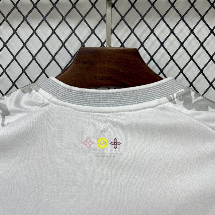 Mens Real Madrid 2025/26 Louis Vuitton Joint Edition Jersey 4