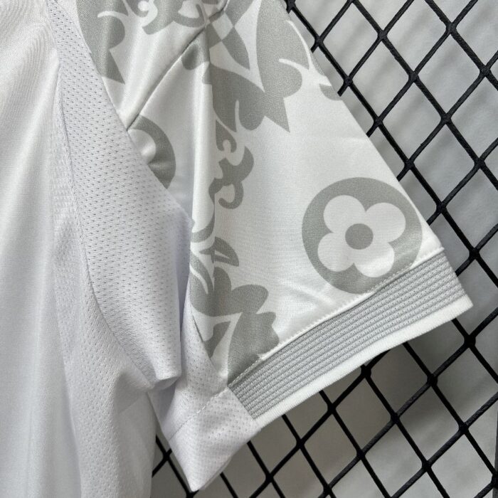 Mens Real Madrid 2025/26 Louis Vuitton Joint Edition Jersey 2
