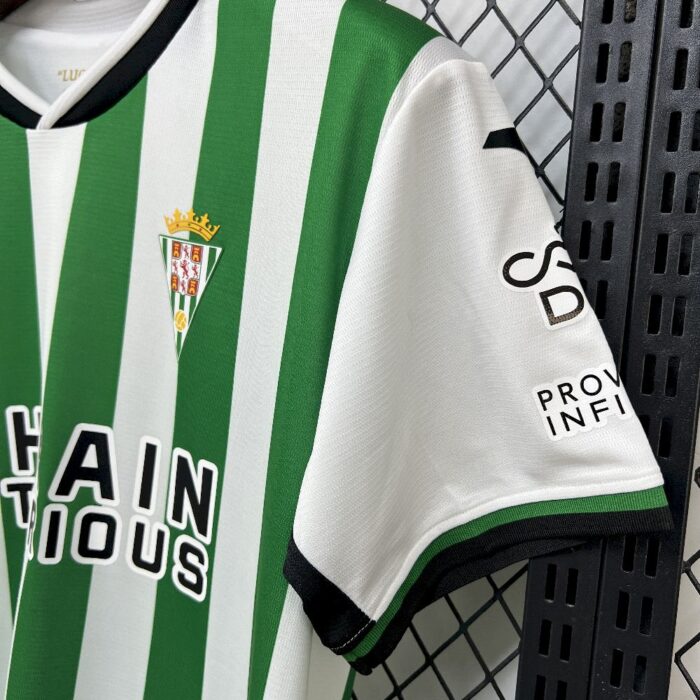 Mens Cordoba CF 2025/26 Home Jersey（Full sponsor） 6