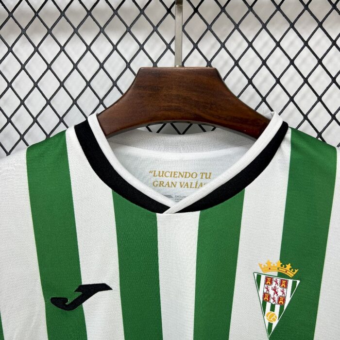 Mens Cordoba CF 2025/26 Home Jersey（Full sponsor） 3