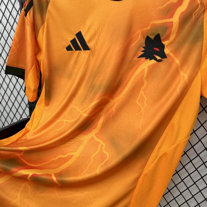Mens AS Roma 2025/26 Away Jersey 8