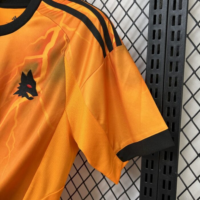 Mens AS Roma 2025/26 Away Jersey 5