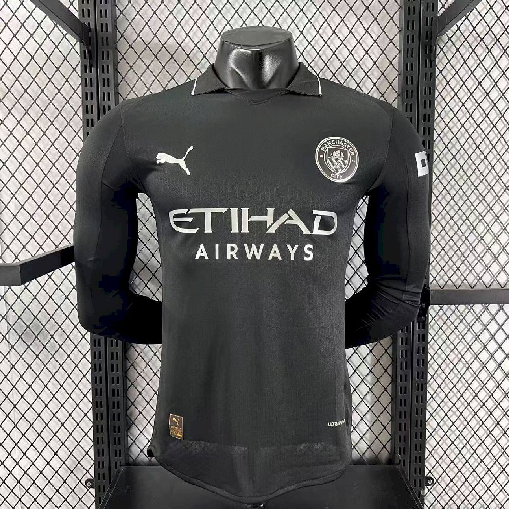 2025091113200457.jpg Mens Manchester City 2025/26 Away Long Sleeve Jersey Player Version