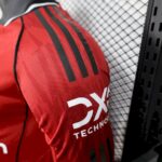 Mens Manchester United 2025/26 Home Long Sleeve Jersey Player Version 5