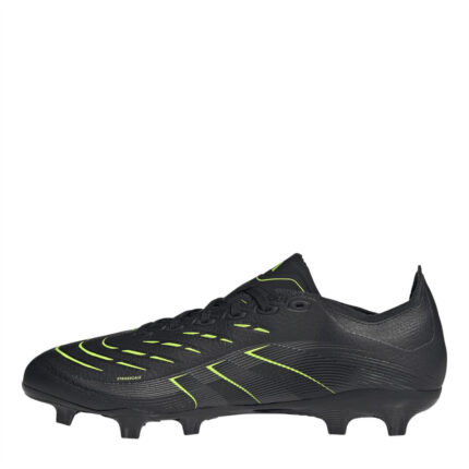 adidas Predator Firm Ground Football Boots – Black/Carbon – view 2