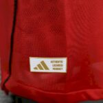 Mens Manchester United 2025/26 Home Long Sleeve Jersey Player Version 8