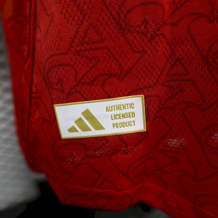 Mens Arsenal 2025/26 Home Long Sleeve Jersey Player Version 7