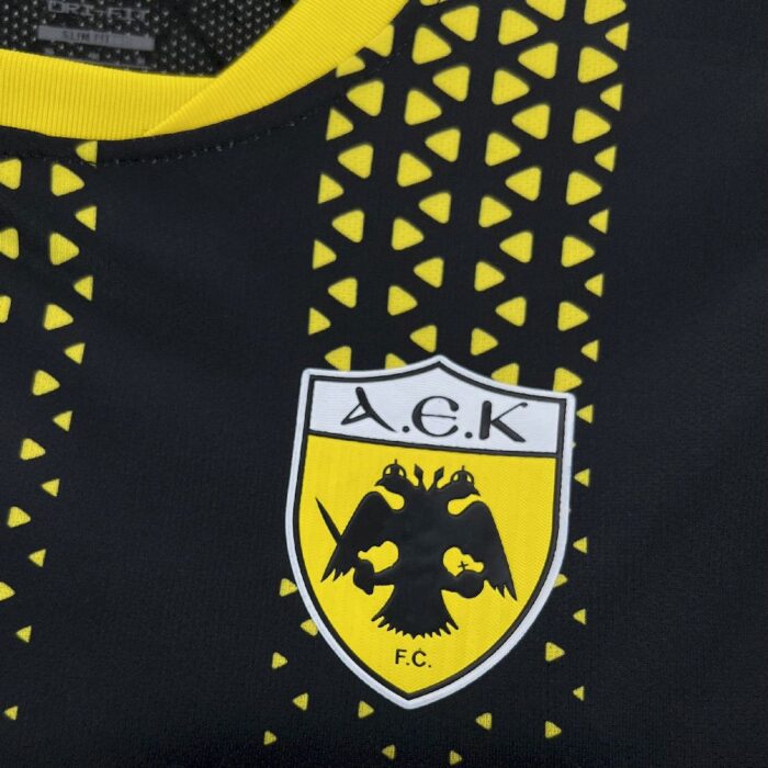 Mens AEK Athens 2025/26 Away Jersey 6