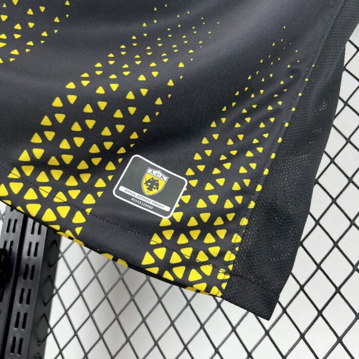 Mens AEK Athens 2025/26 Away Jersey 4