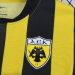 Mens AEK Athens 2025/26 Home Jersey 6