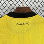 Mens AEK Athens 2025/26 Home Jersey 3