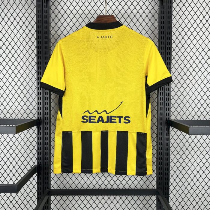 Mens AEK Athens 2025/26 Home Jersey 1