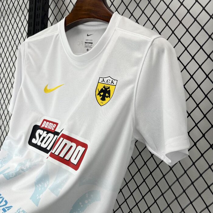 Mens AEK Athens 2025/26 Third Jersey 3