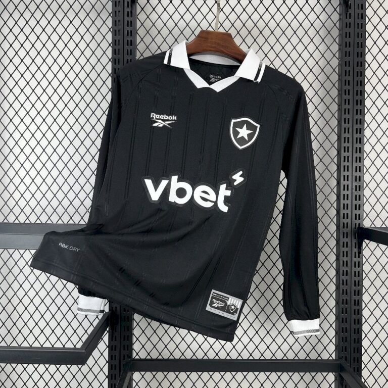 Mens Botafogo 2025/26 Away Long Sleeve Jersey