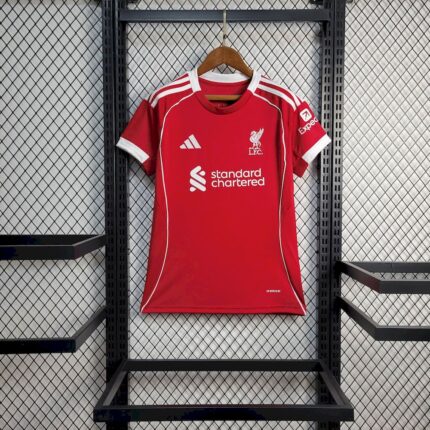 Womens Liverpool 2025/26 Home Jersey