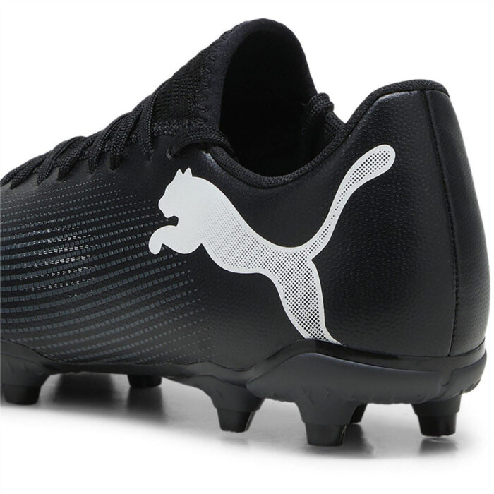 Puma Future 7 Firm Ground Football Boots – Black/White – view 5