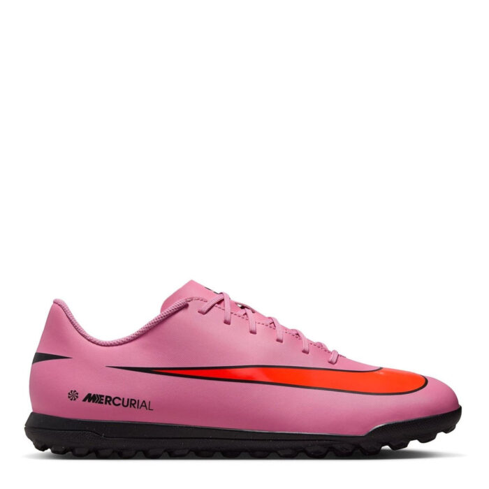 Nike Mercurial Vapor 16 Turf Football Boots – Pink/Black – view 4