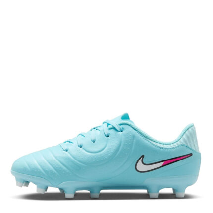 Nike Tiempo Legend 10 Junior Firm Ground Football Boots – Blue/White – view 2