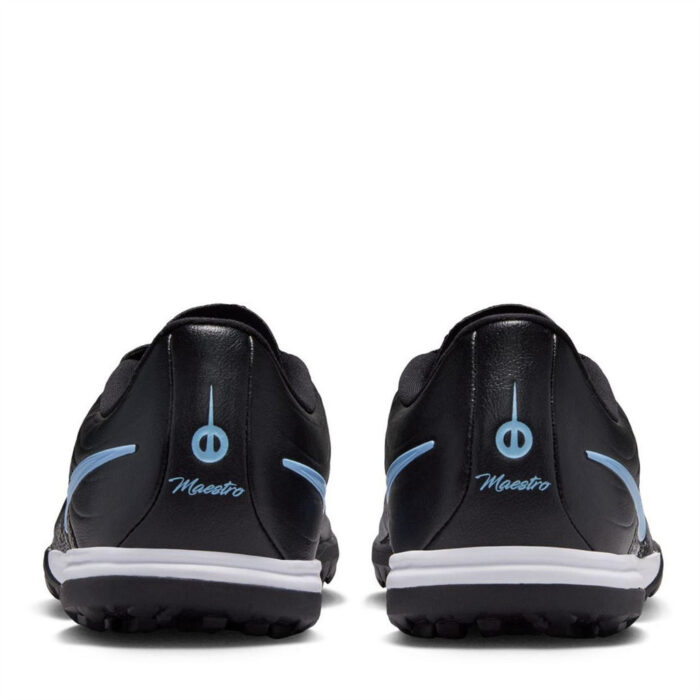 Nike Junior Turf Football Boots – Black/Blue – view 5