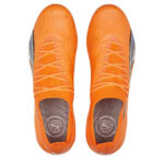 Puma Womens Ultra.1 Firm Ground Football Boots – Orange/Blue – view 6
