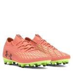 Under Armour Magnetico Junior Firm Ground Football Boots – Flare Orange – view 5
