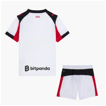 Kids AC Milan 2025/26 Away Kit 1