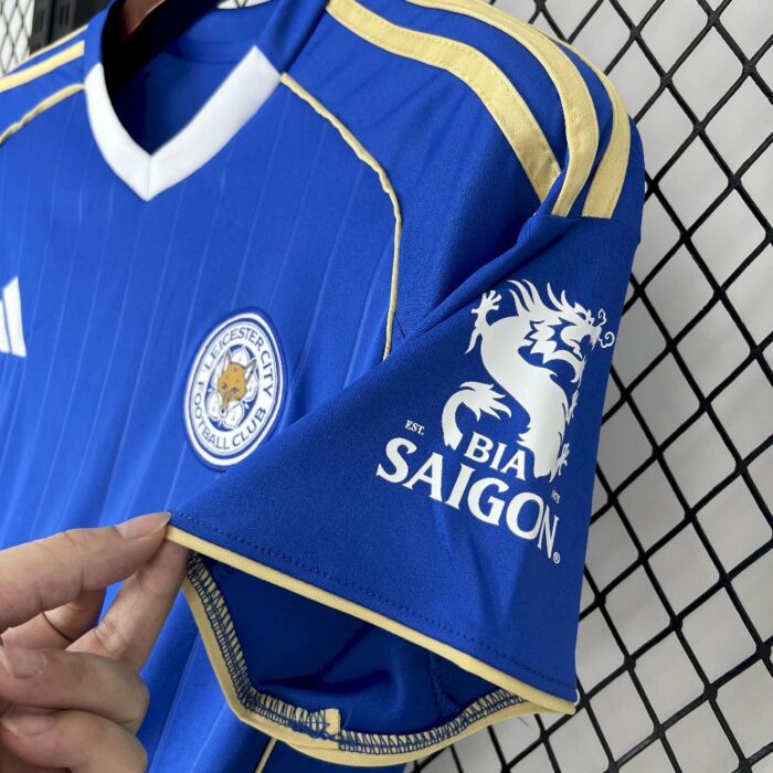 Mens Leicester City 2025/26 Home Jersey 5
