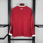 Mens Liverpool 2025/26 Home Long Sleeve Jersey 1
