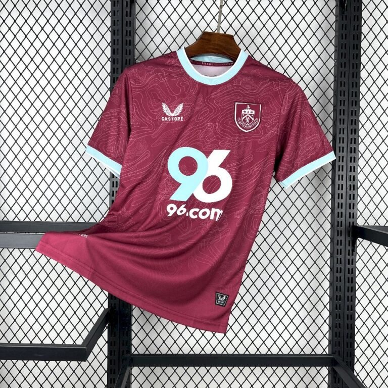 Mens Burnley F.C. 2025/26 Home Jersey