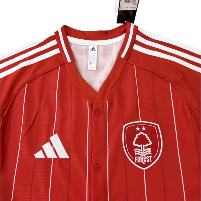 Mens Nottingham Forest 2025/26 Baseball Jersey 1