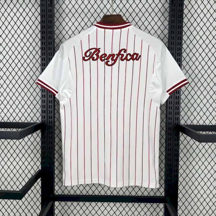 Mens Benfica 2025/26 Baseball Jersey 3