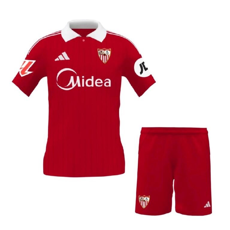 Kids Sevilla FC 2025/26 Away Kit