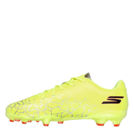 Skechers Skx 01 Junior Firm Ground Football Boots – Yellow/Black