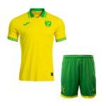 Kids Norwich City FC 2025/26 Home Kit