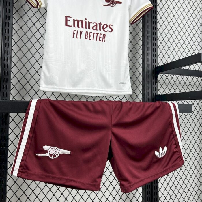 Kids Arsenal 2025/26 Third Kit 4