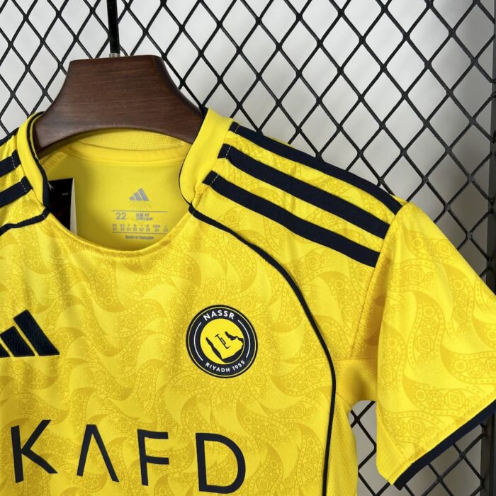 Kids Al-Nassr FC 2025/26 Home Kit 5