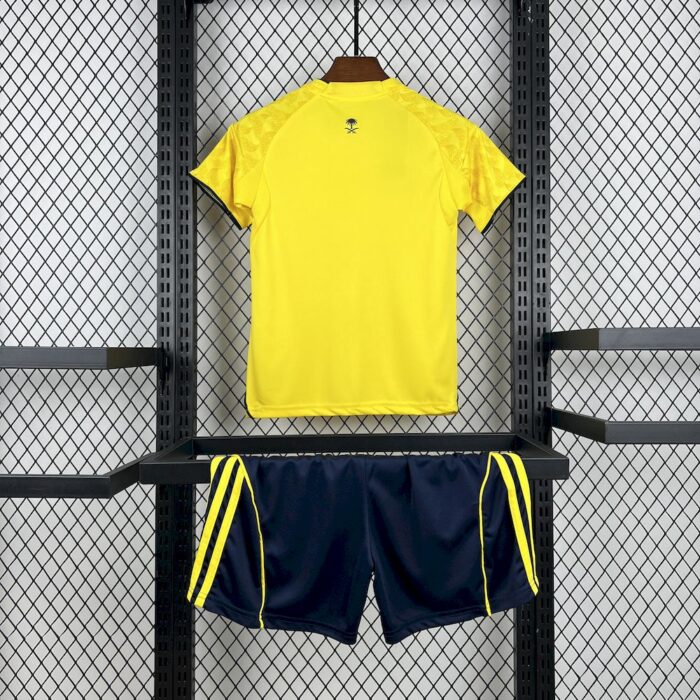 Kids Al-Nassr FC 2025/26 Home Kit 8