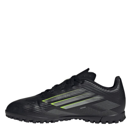 adidas F50 Messi Junior Turf Football Boots – Black/Lemon – view 2