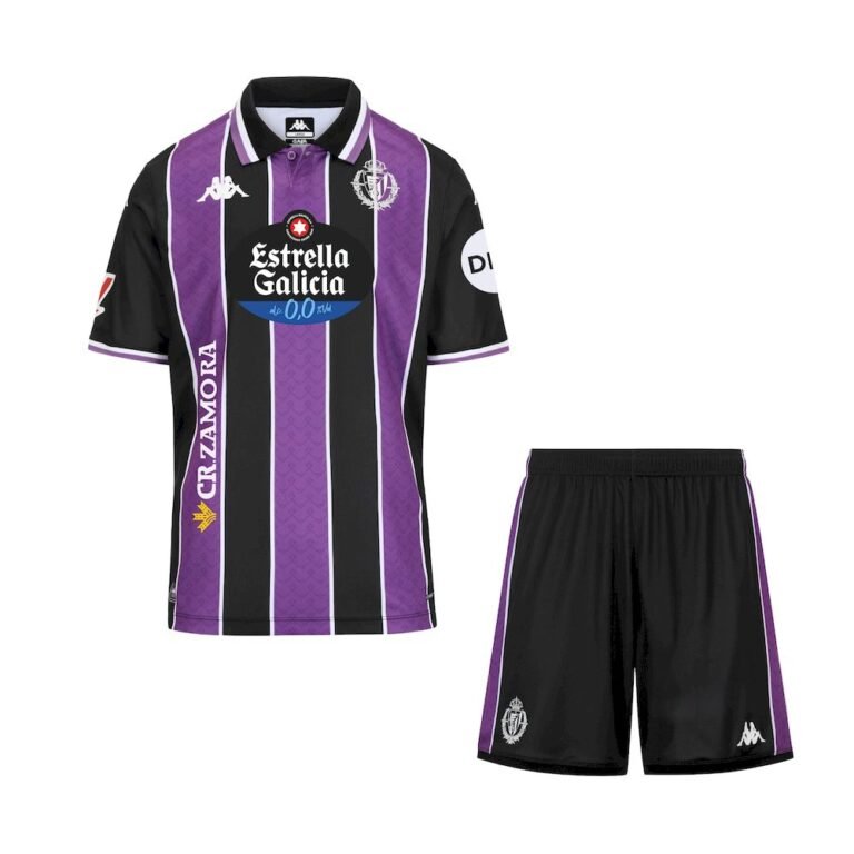 Kids Real Valladolid 2025/26 Away Kit