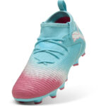 Puma Future 8 Junior Firm Ground Football Boots – Blue/White – view 6