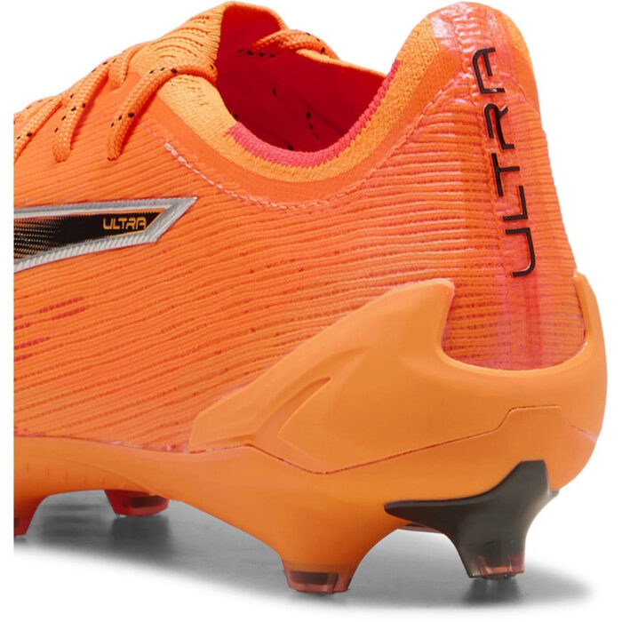 Puma Womens Ultra 6 Firm Ground Football Boots – Orange/Black – view 5